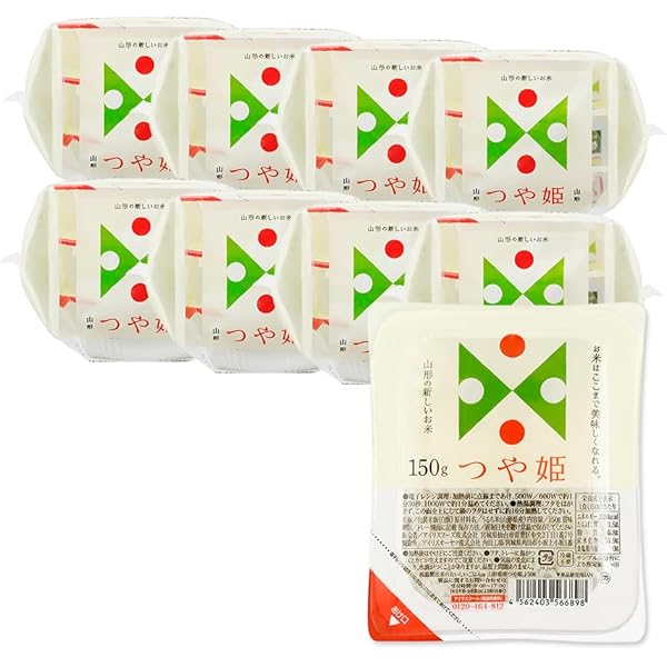 山形県産 つや姫 特別栽培米  パックごはん(150×24個)×2箱セット 楽天市場】パックごはん 送料無料 山形県産 つや姫 150g×24食